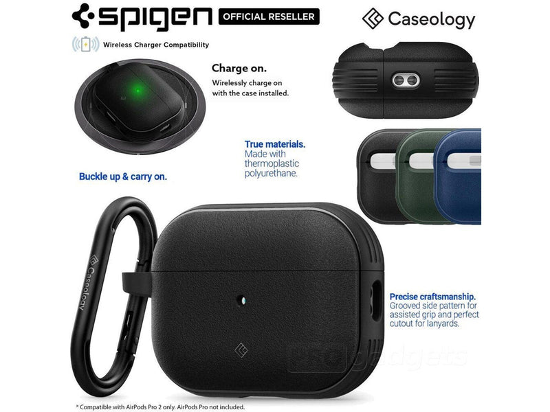 Spigen Caseology Vault matte black - AirPods Pro