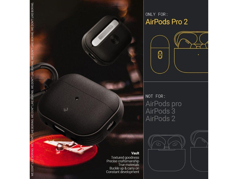 Spigen Caseology Vault matte black - AirPods Pro