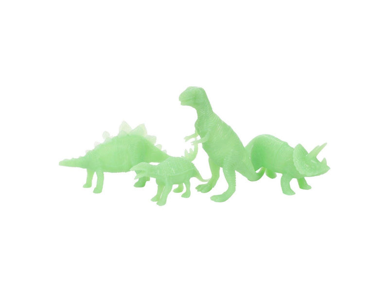 World of Dinosaurs Glown in the Dark Dino 4pcs.