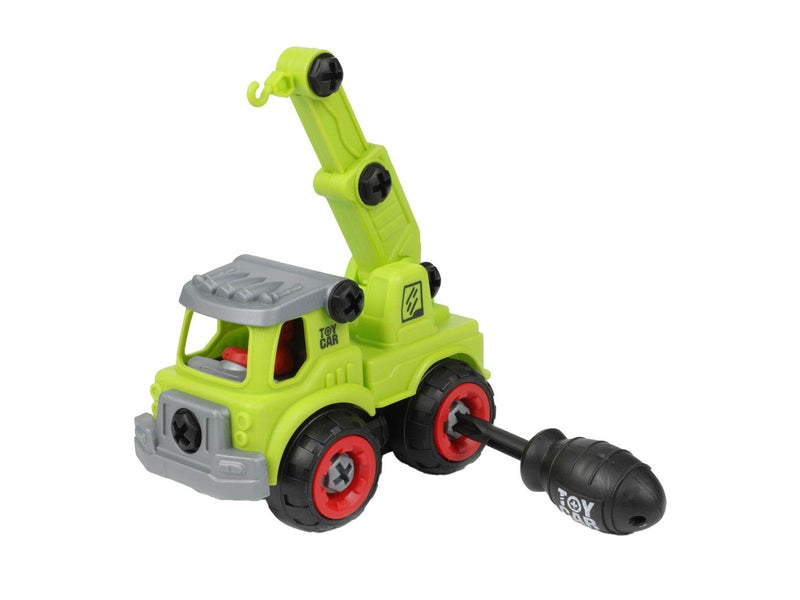 Toi-Toys Cars & Trucks Construction vehicles with screwdriver