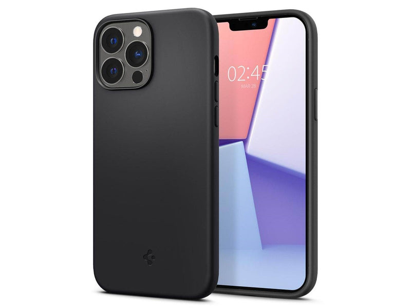 Spigen Silicone Fit - black - iPhone 13 Pro