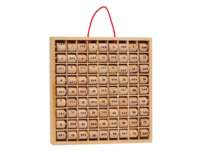 Small Foot - Wooden Multiplication Table 1x1