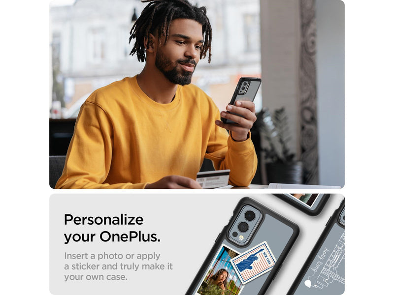 Spigen Ultra Hybrid - black - OnePlus Nord2 5G