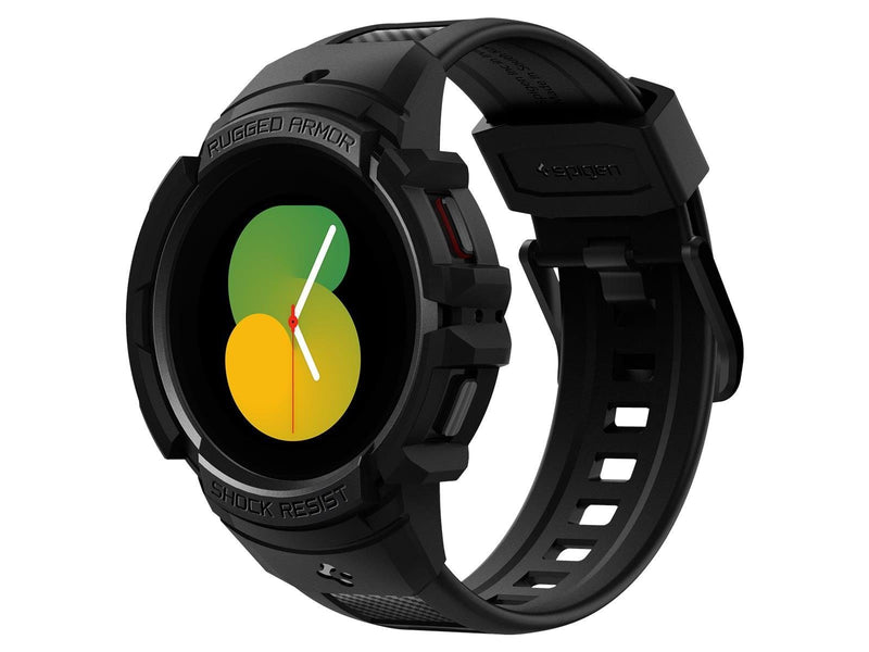 Spigen Rugged Armor Pro - black - Samsung Galaxy Watch5/Watch4 44mm