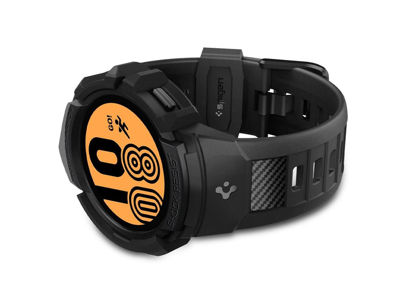 Spigen Rugged Armor Pro - black - Samsung Galaxy Watch5/Watch4 44mm