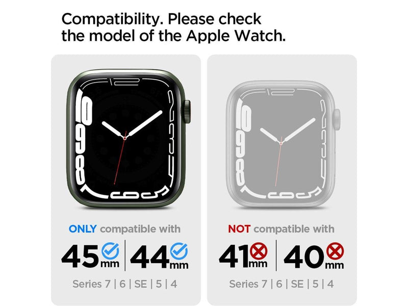 Spigen Liquid Crystal - clear - Apple Watch 45mm/44mm