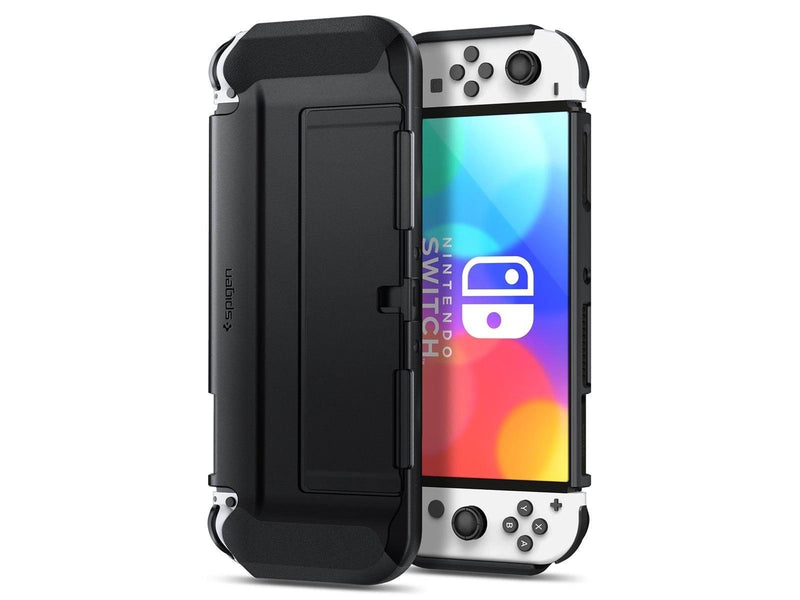 Spigen Thin Fit - black - Nintendo Switch OLED - Miscellaneous Zubehör für Spielkonsole - Nintendo Switch OLED