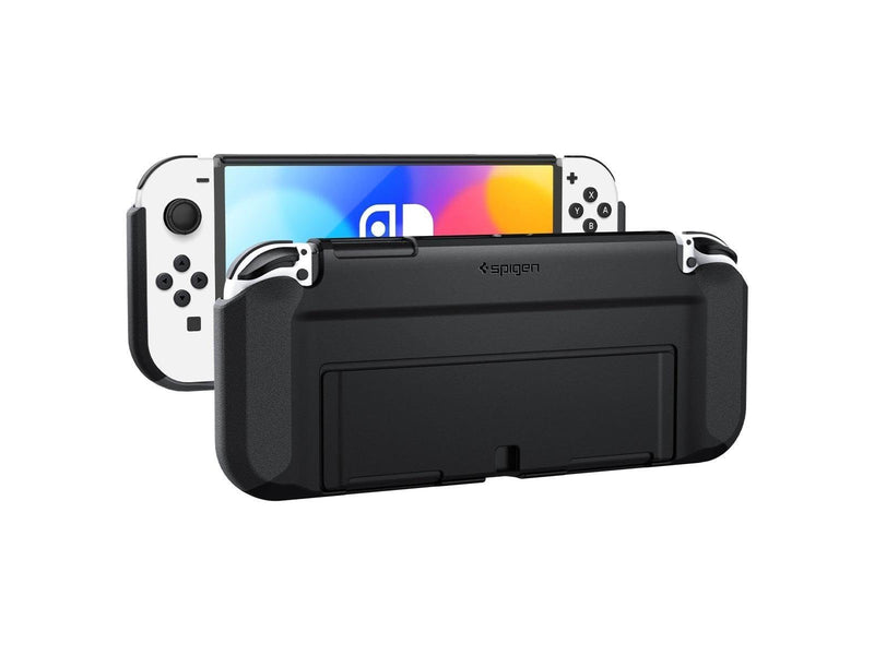 Spigen Thin Fit - black - Nintendo Switch OLED - Miscellaneous Zubehör für Spielkonsole - Nintendo Switch OLED
