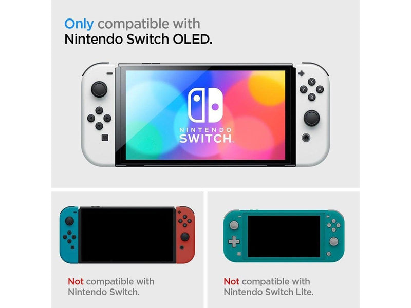Spigen Thin Fit - black - Nintendo Switch OLED - Miscellaneous Zubehör für Spielkonsole - Nintendo Switch OLED