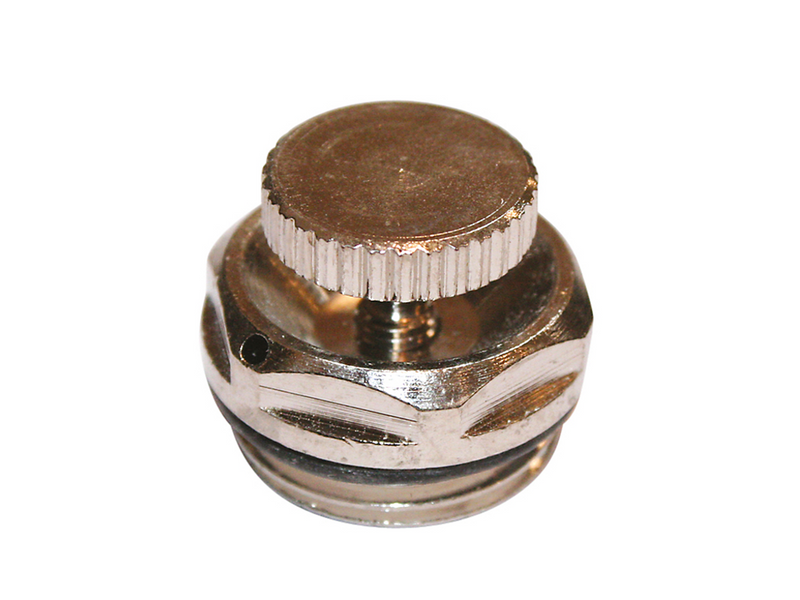 Roth Air screw with gasket 1/2", nickel-plated