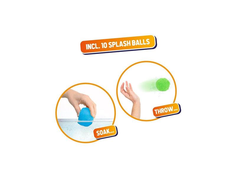 Splash Super  Balls Set (2 buckets 10 splash balls)