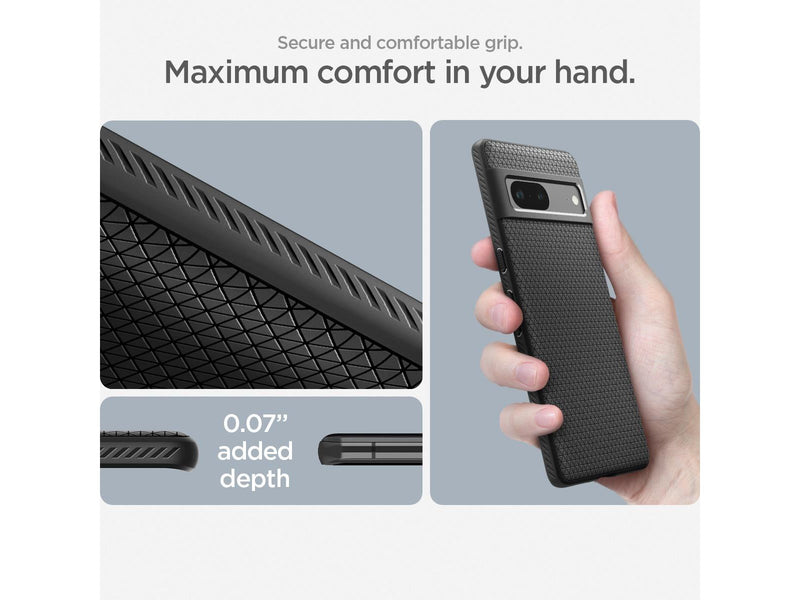 Spigen Liquid Air - black - Google Pixel 7