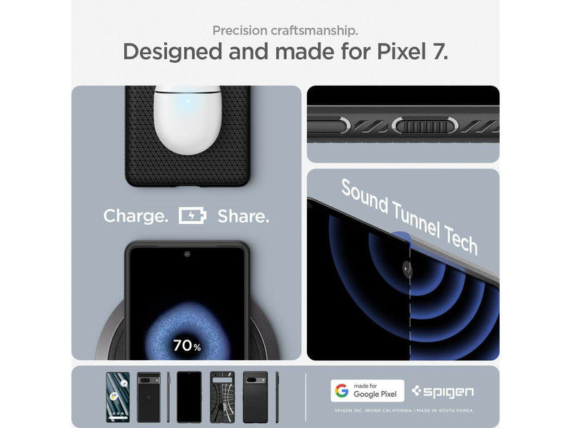 Spigen Liquid Air - black - Google Pixel 7