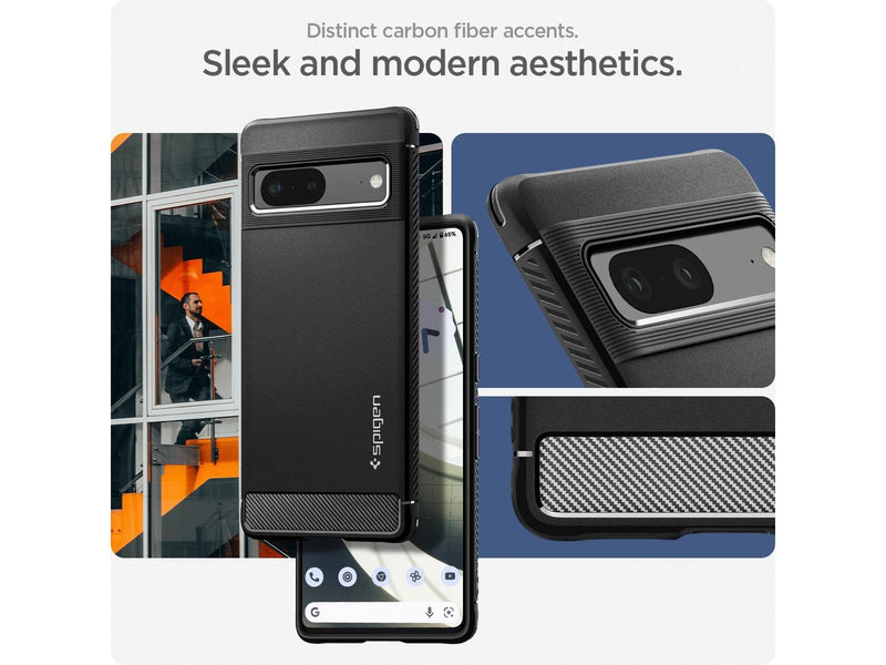 Spigen Rugged Armor - black - Google Pixel 7