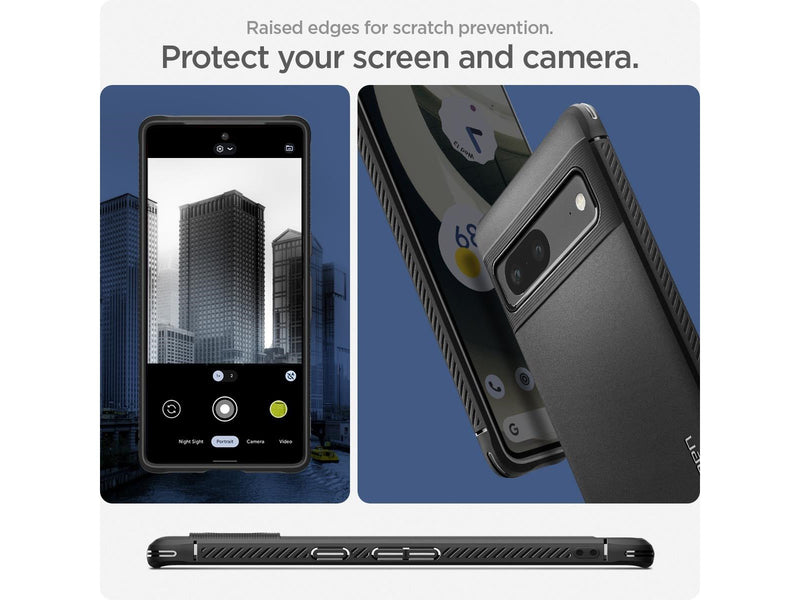 Spigen Rugged Armor - black - Google Pixel 7