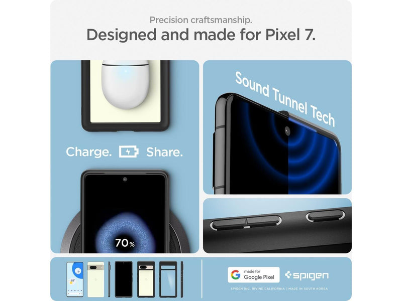 Spigen Ultra Hybrid - black - Google Pixel 7