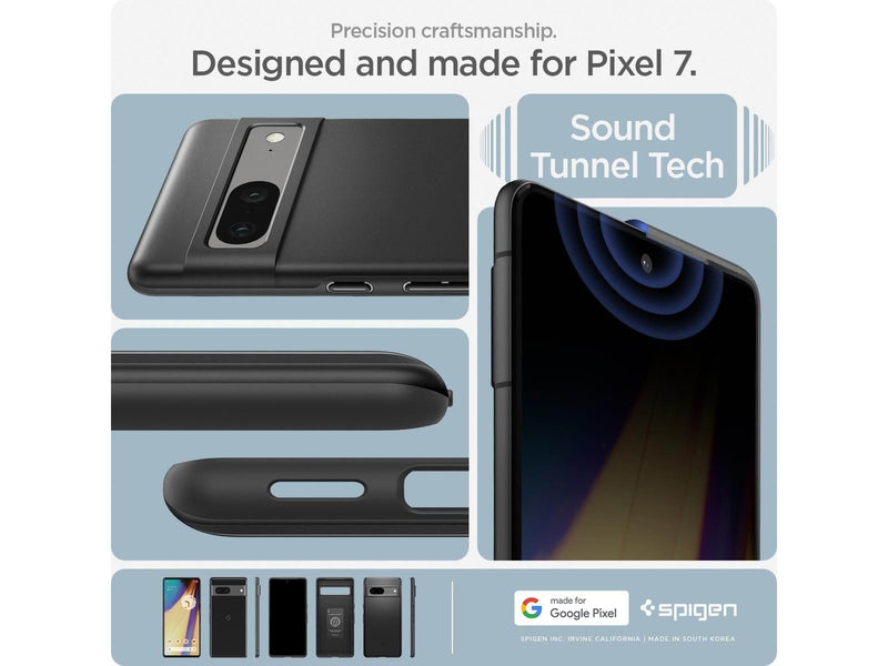 Spigen Thin Fit - black - Google Pixel 7