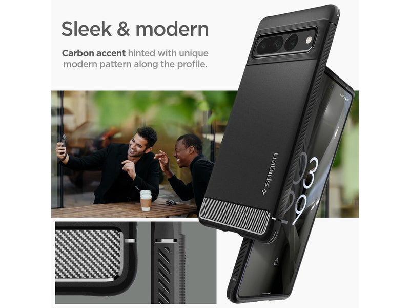 Spigen Rugged Armor - black - Google Pixel 7 Pro