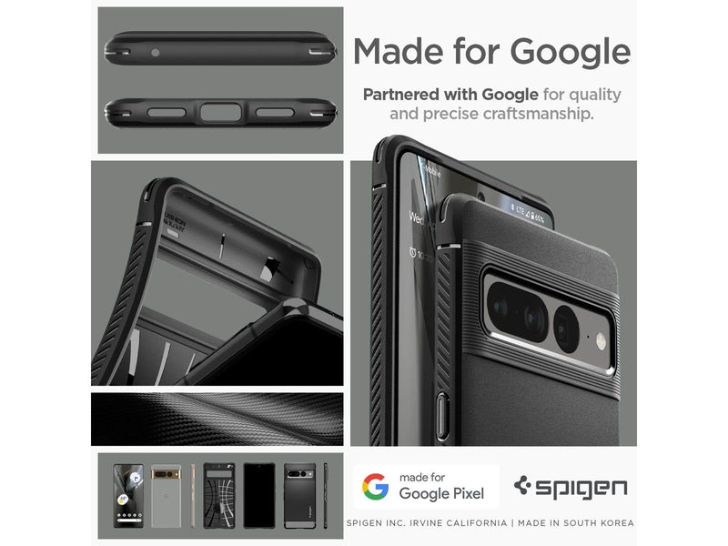 Spigen Rugged Armor - black - Google Pixel 7 Pro
