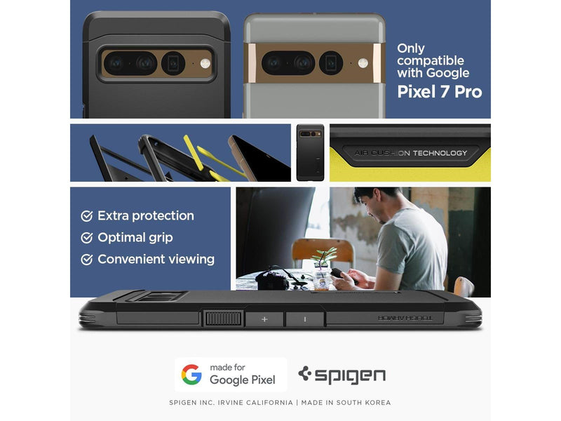 Spigen Tough Armor - black - Google Pixel 7 Pro