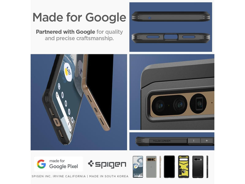 Spigen Tough Armor - black - Google Pixel 7 Pro