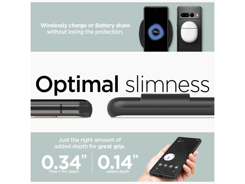 Spigen Thin Fit - black - Google Pixel 7 Pro