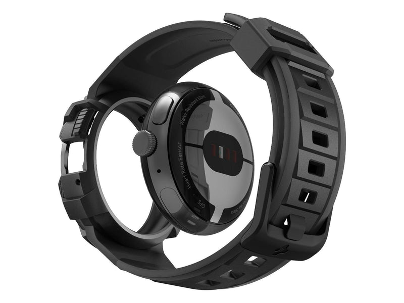 Spigen Rugged Armor Pro - black - Google Pixel Watch/Watch 2