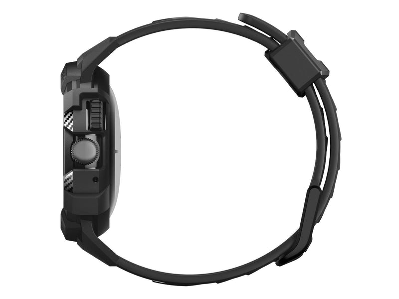 Spigen Rugged Armor Pro - black - Google Pixel Watch/Watch 2