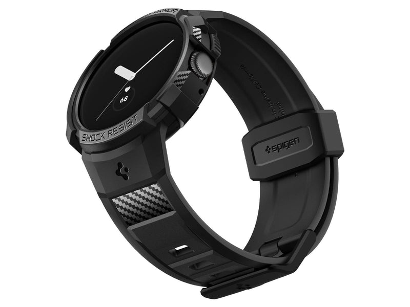 Spigen Rugged Armor Pro - black - Google Pixel Watch/Watch 2