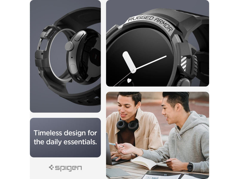Spigen Rugged Armor Pro - black - Google Pixel Watch/Watch 2