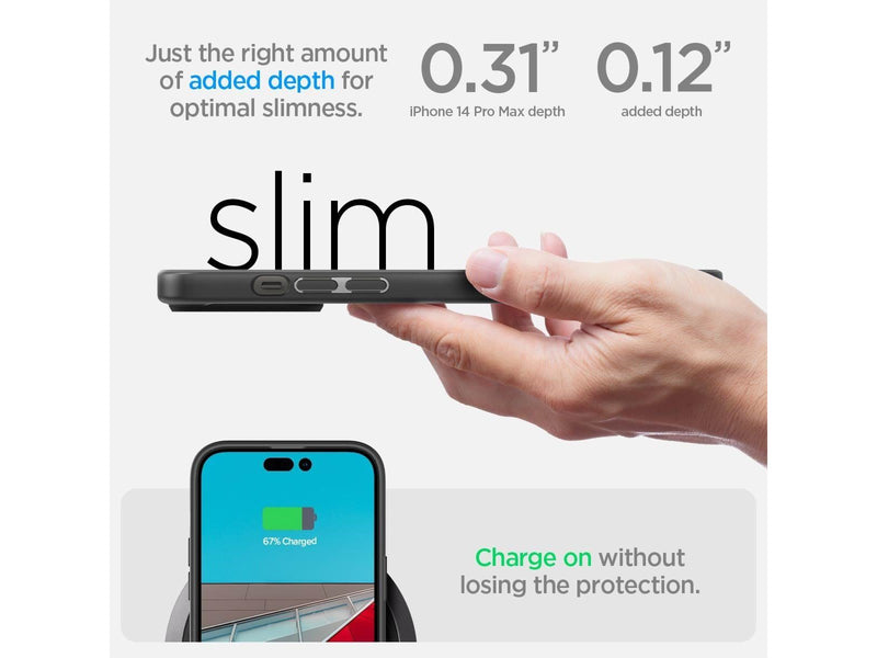 Spigen Ultra Hybrid - matte black - iPhone 14 Pro Max