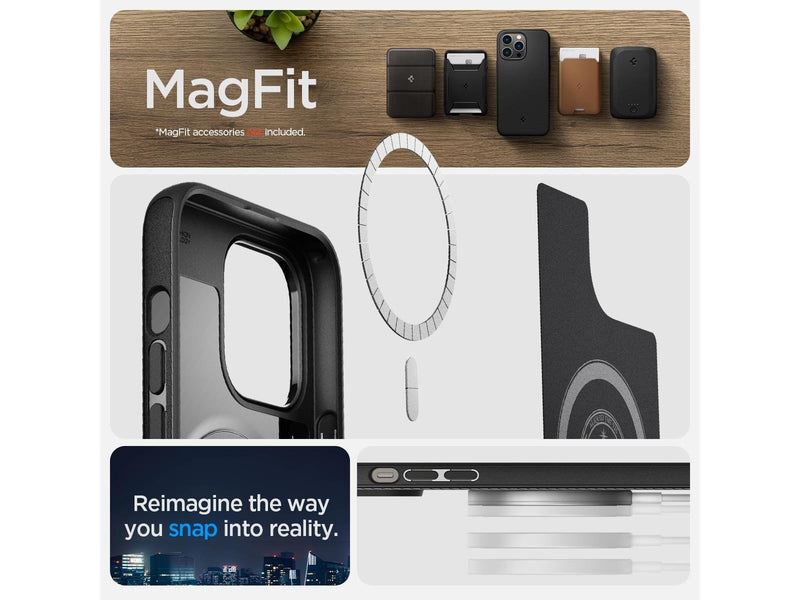 Spigen Mag Armor MagSafe - matte black - iPhone 14 Pro Max