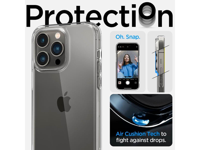 Spigen Ultra Hybrid - crystal clear - iPhone 14 Pro