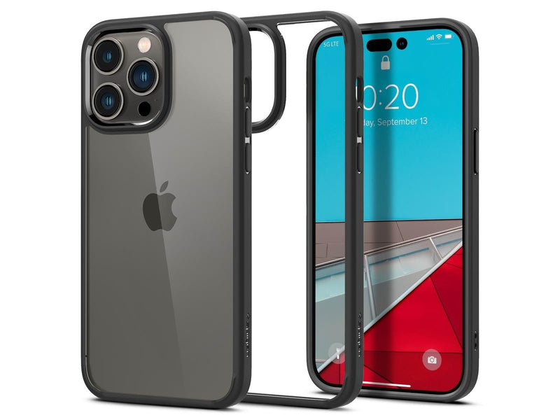 Spigen Ultra Hybrid - matte black - iPhone 14 Pro
