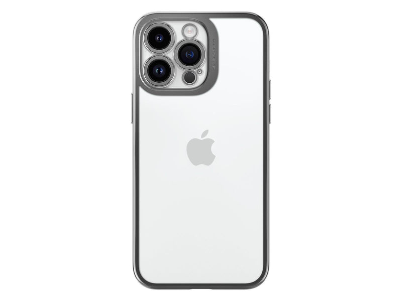 Spigen Optik Crystal - chrome gray - iPhone 14 Pro