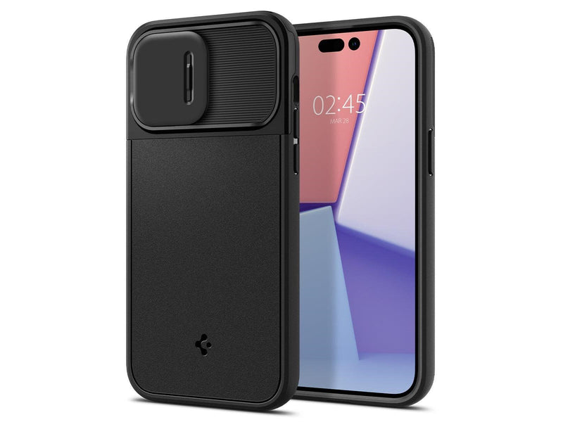 Spigen Optik Armor MagSafe - black - iPhone 14 Pro