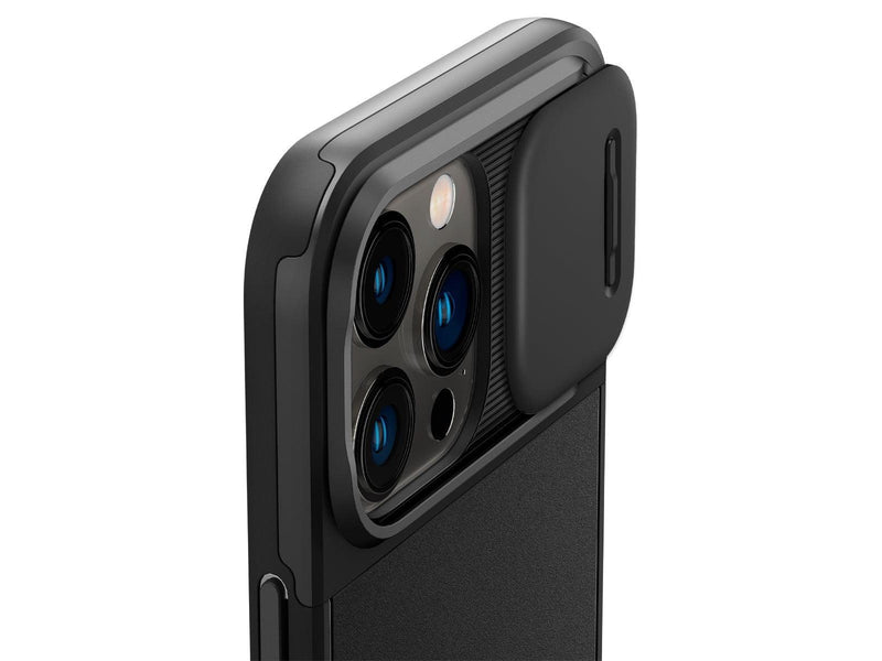 Spigen Optik Armor MagSafe - black - iPhone 14 Pro