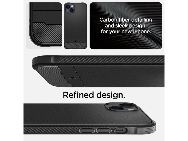 Spigen Rugged Armor MagSafe - matte black - iPhone 14