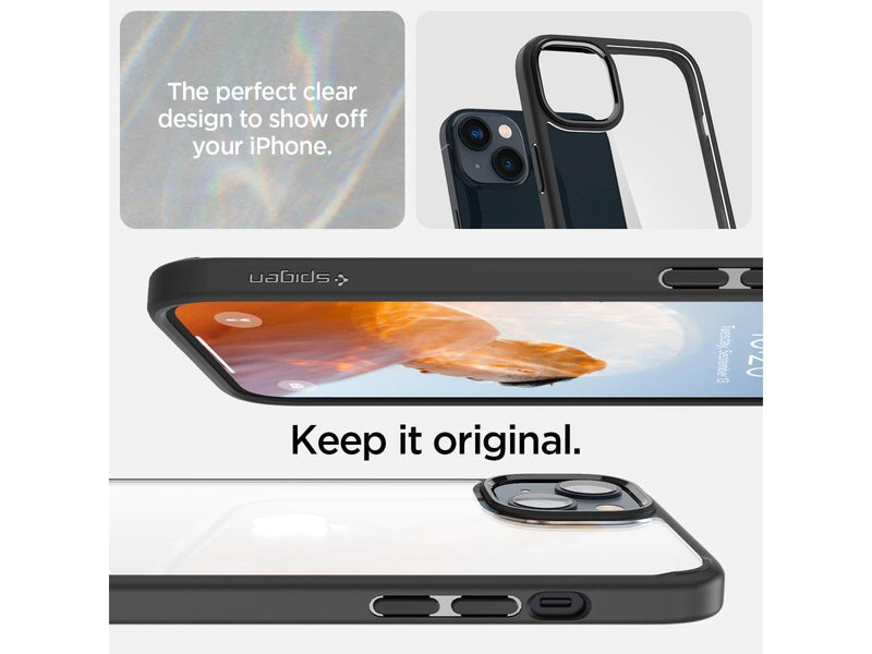 Spigen Ultra Hybrid - matte black - iPhone 14