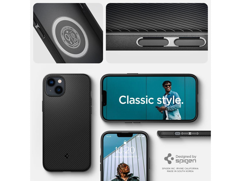 Spigen Mag Armor MagSafe - matte black - iPhone 14