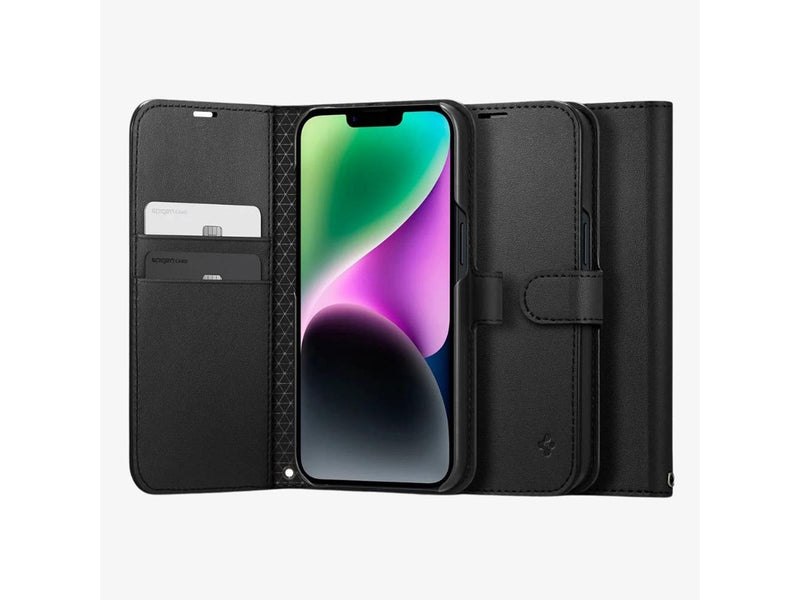 Spigen Wallet S iPhone 14 black