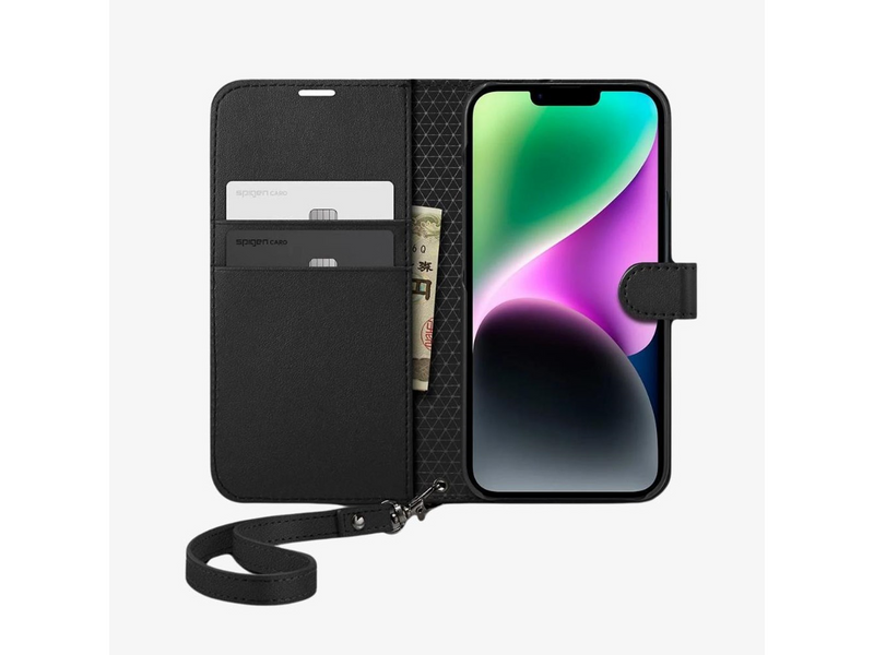 Spigen Wallet S iPhone 14 black