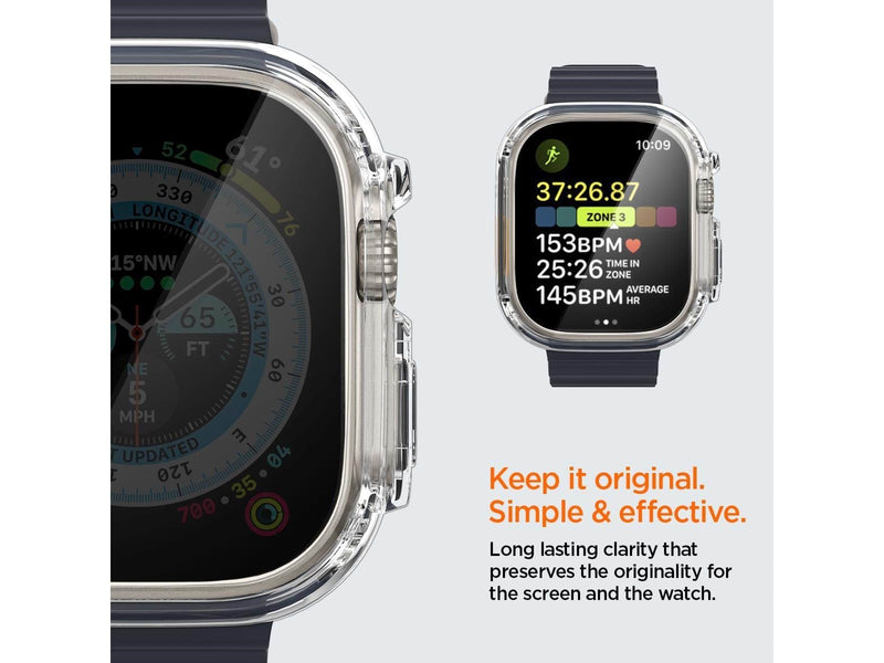 Spigen Ultra Hybrid - clear - Apple Watch Ultra 2/Ultra 49mm