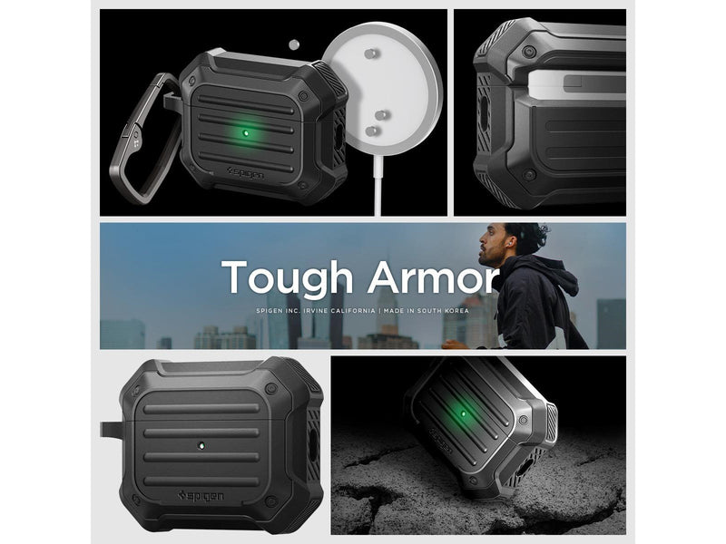 Spigen Tough Armor MagSafe - black - AirPods Pro 2