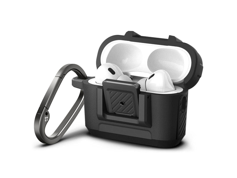 Spigen Lock Fit - matte black - AirPods Pro 2