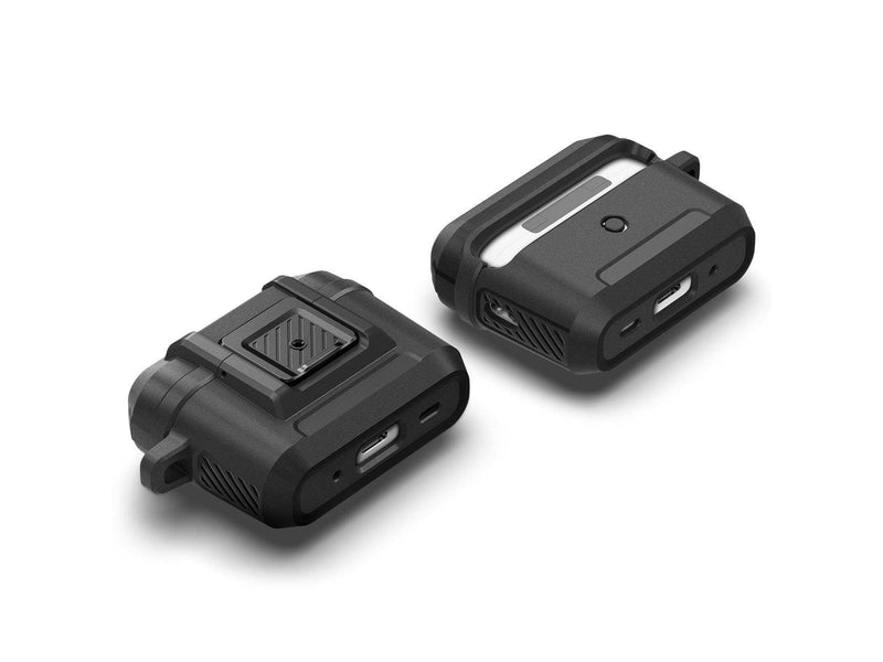 Spigen Lock Fit - matte black - AirPods Pro 2