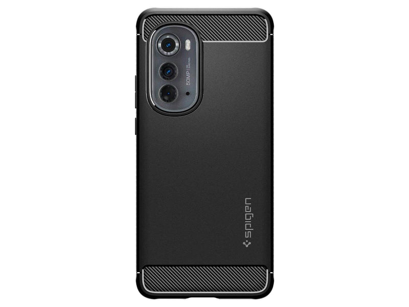 Spigen Rugged Armor - black - Motorola Edge 2022