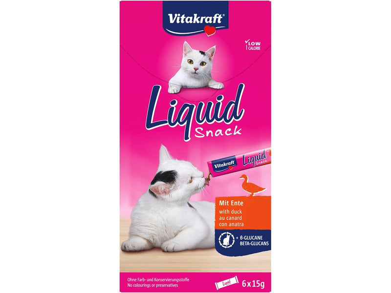 Vitakraft Liquid Snack mit Ente + Beta-Glucane