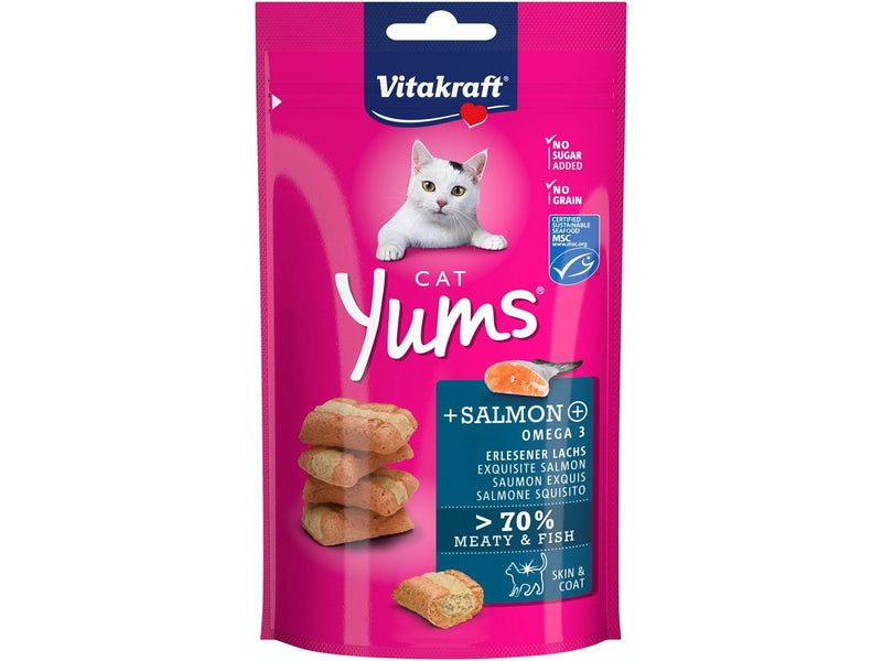 Vitakraft Cat Yums® + Lachs & Omega 3
