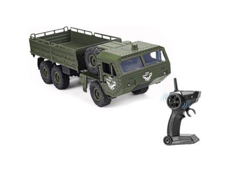 JJRC Q75 Remote Controlled Military Truck - Green